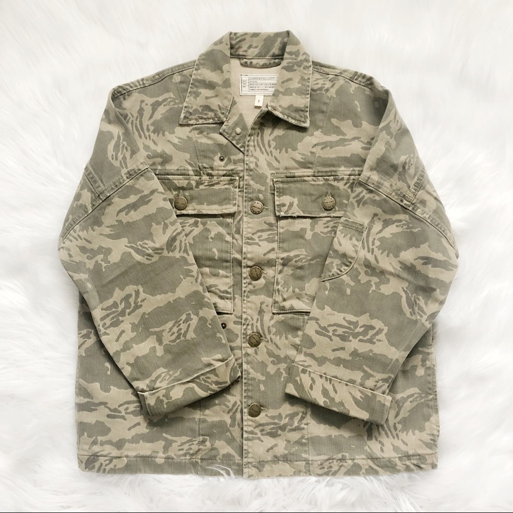 CURRENT/ ELLIOTT Camo Jacket!